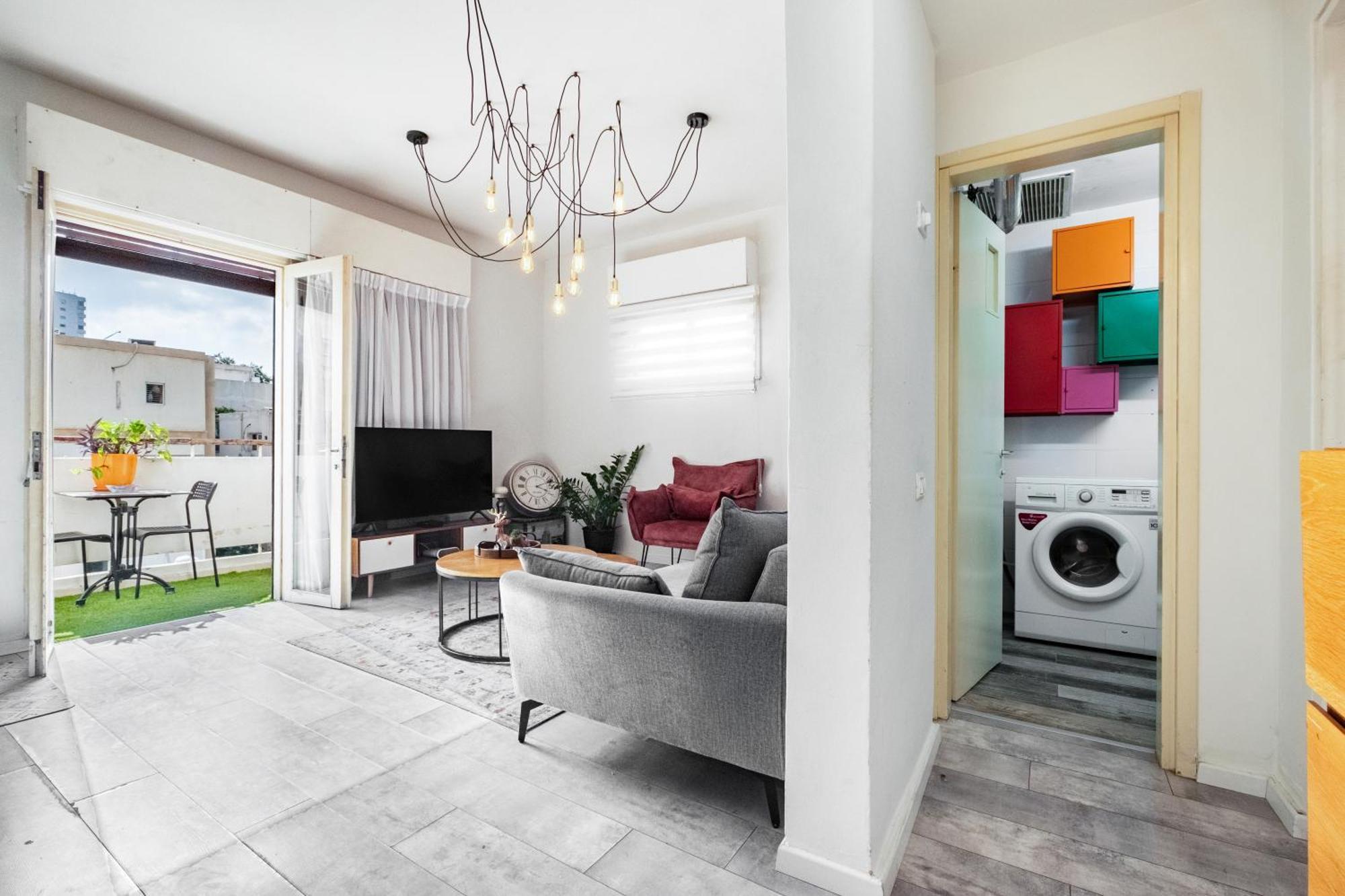 Premium 1Bd Apartment Near The Beach W/Balcony Tel-Aviv Kültér fotó